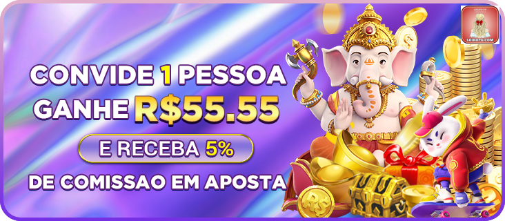 loiropg — módulo dedicado a promoções ativas, com composição limpa, pensado para estimular a abertura de novas apostas.
